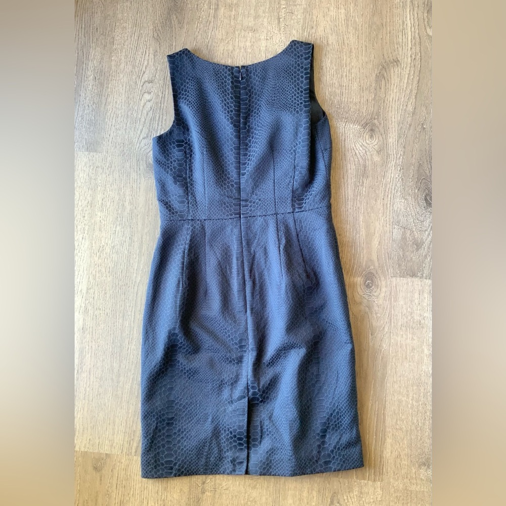 Tommy Hilfiger Navy Dress Midi Size: 6 - Picture 2 of 13